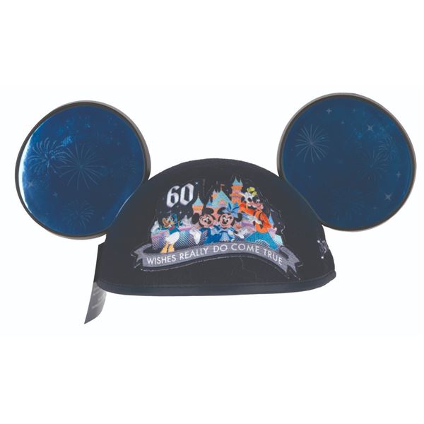 A Disneyland 60th Anniversary Ear Hat.