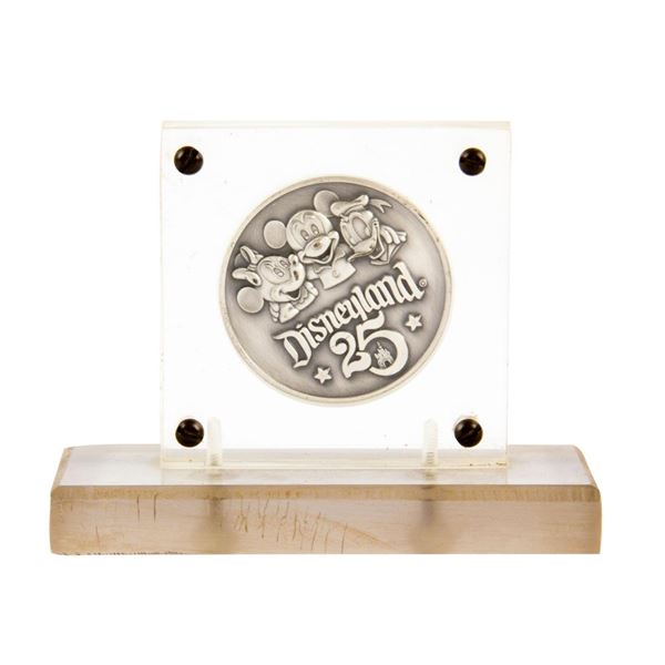 Disneyland 25th Anniversary Commemorative Medallion.