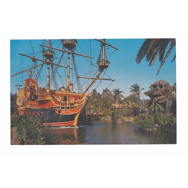 A Chicken of the Sea Pirate Ship Souvenir Postcard.