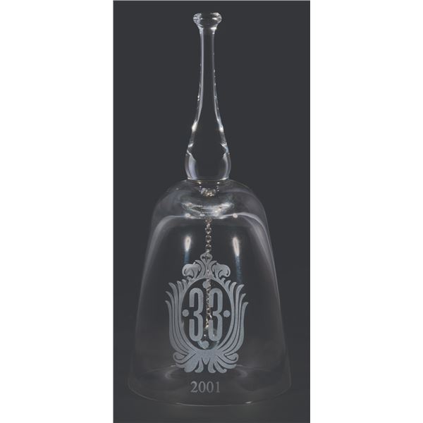 A Custom-Made Club 33 Crystal Bell.