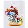 Image 1 : Christopher Radko Bullwinkle and Rocky  "Sleigh Ride" Christmas Ornament.