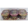 Image 1 : LOT OF 3 SEALED POKEMON GX TINS 4 PACKS PER TIN