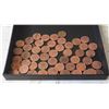 Image 1 : 1952-2002 COLLECTABLE 1 CENT COINS (56 TOTAL)