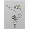 Image 1 : STERLING SILVER WOMAN WITH MOON STONE