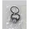 Image 1 : CHARMED AROMA RECTANGLE WHITE STONE BLACK METAL