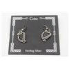 Image 1 : CELTIC IRISH HARP EARINGS STER. SILVER EARINGS