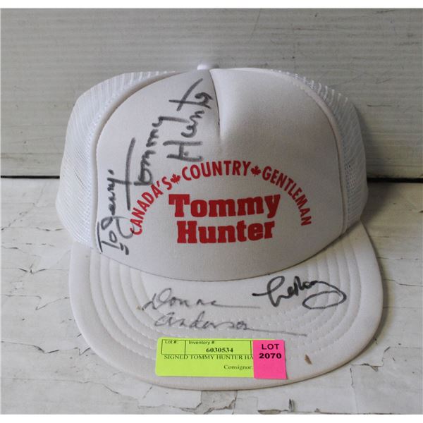 SIGNED TOMMY HUNTER HAT