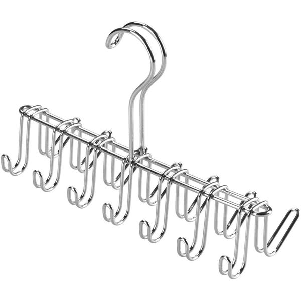 BRAND NEW IDESIGN TIE & BELT RACK - SILVER