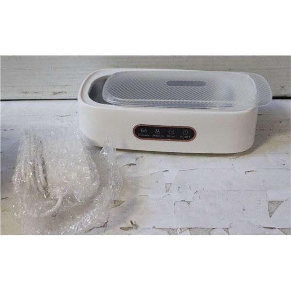 NEW ULTRASONIC CLEANER FOR GLASSES/JEWLERY/BRUSHS
