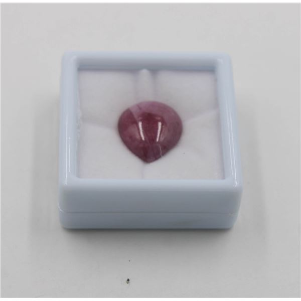 #72-HEATED RED RUBY GEMSTONE 16.78 CT