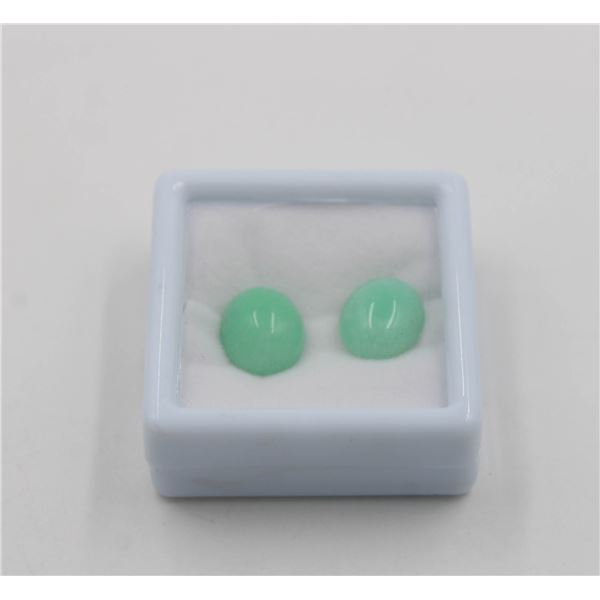 #108-UNHEATED CHYSOPRASE GEMSTONE 12.62CT