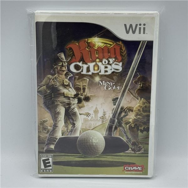 CERTIFIED REFURBISHED WII KING OF CLUBS MINI GOLF