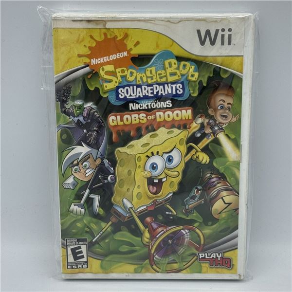 CERTIFIED REFURBISHED WII SPONGEBOB SQUAREPANTS