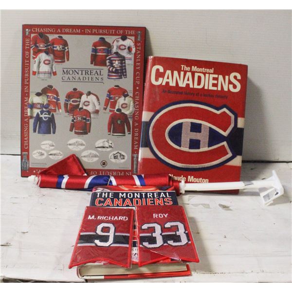 MONTREAL CANADIENS COLLECTORS LOT