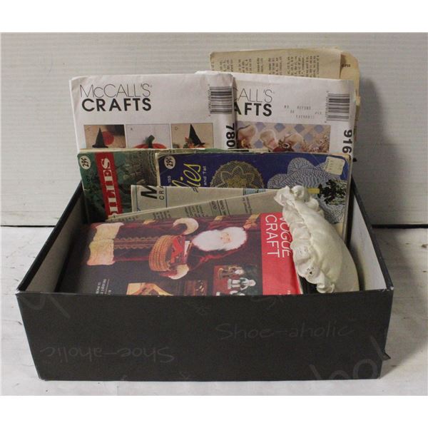 BOX SEWING PATTERNS AND CROCHET PATTERNS