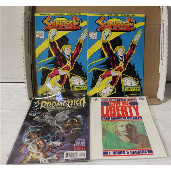 LOT OF 4 VINTAGE COMICS