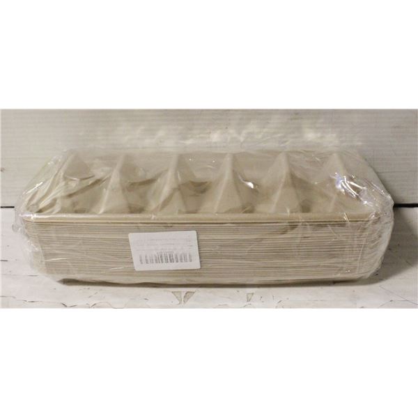 25 PACK LARGE TACO HOLDER DISPOSAL WITH 5