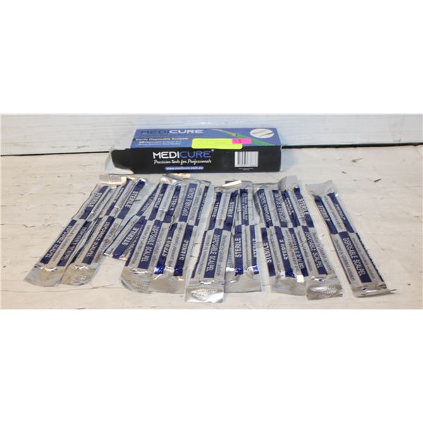 10 PCS DISPOSAL SCALPEL BLADES STERILE SHARP