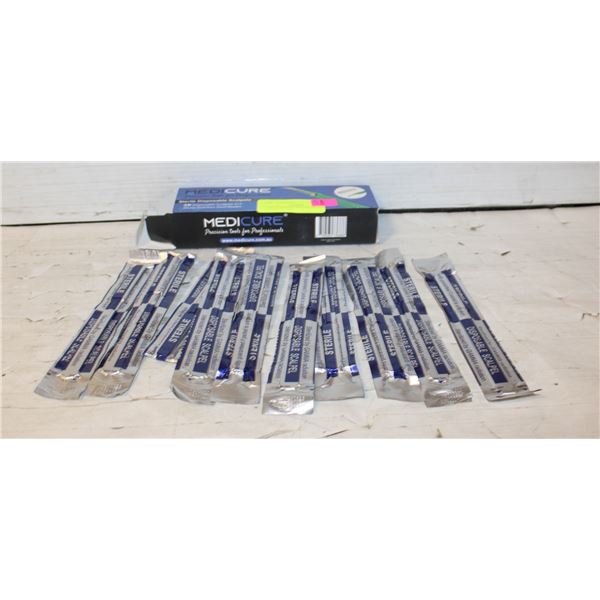10 PCS DISPOSAL SCALPEL BLADES STERILE SHARP