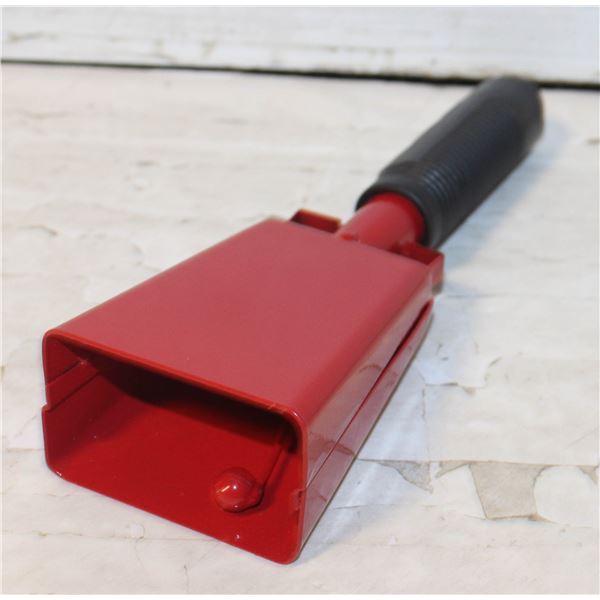 WITH HANDLE COW BELL NOISE MAKER STEEL COWBELL