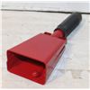Image 1 : WITH HANDLE COW BELL NOISE MAKER STEEL COWBELL