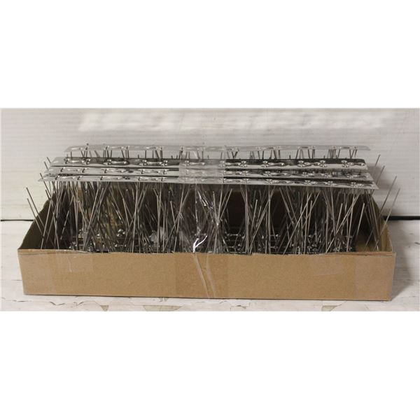 BIRD SPIKES WITH STAINLESS STEEL SCARE