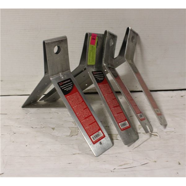 4X DISPOSABLE ROOFER'S BRACKETS DYNAMIC BRAND PART
