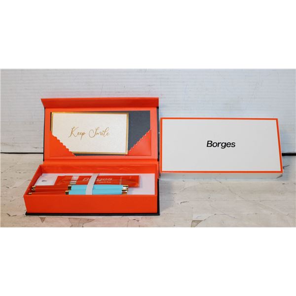 TWO BOXES (4 PENS) BORGES