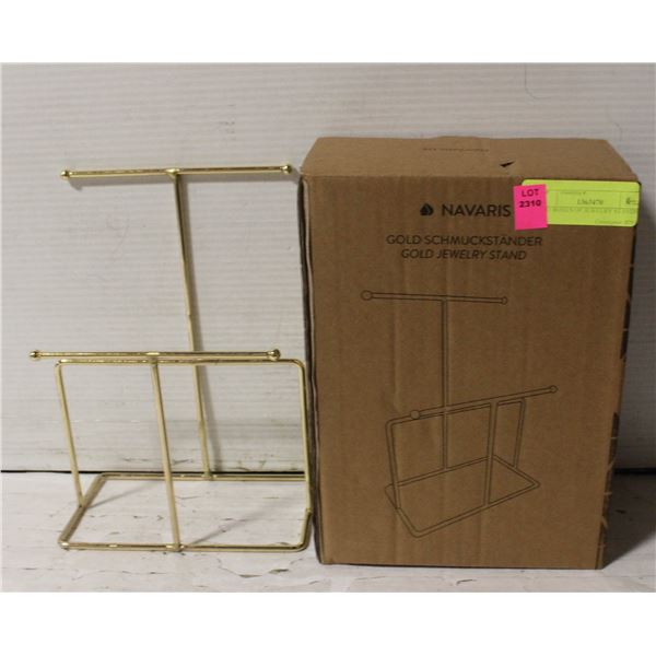 TWO BOXES OF JEWELRY STANDS