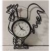 Image 1 : METAL ROOSTER CLOCK