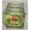 Image 1 : 4 BOXES OF LIPTON GREEN TEA, 100 TEA BAGS EACH