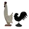 Image 1 : 2 ROOSTER DECORATIONS