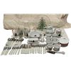 Image 1 : CHRISTMAS SERVING SET FOR 8 MISSING 1 SAUCER