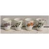 Image 1 : SET OF 4 TEA CUPS.  ROYAL WINDSOR FLORAL EMBLEM.