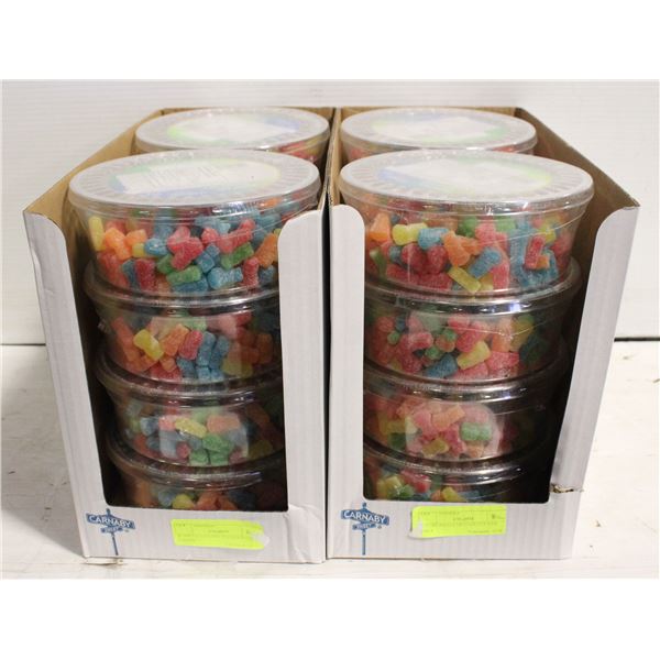 2 BOXES OF 16 CONTAINERS OF CANDY PUCKER PALS,