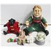 Image 1 : VARIOUS VINTAGE FIGURINES AND SNOW GLOBE