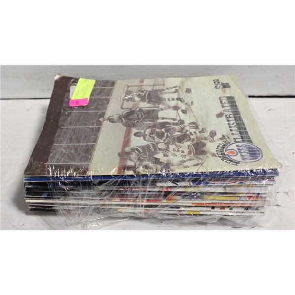 LOT OF OILERS PROGRAMS