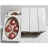 Image 1 : 5 BOXES PINK GLASS ORNAMENTS