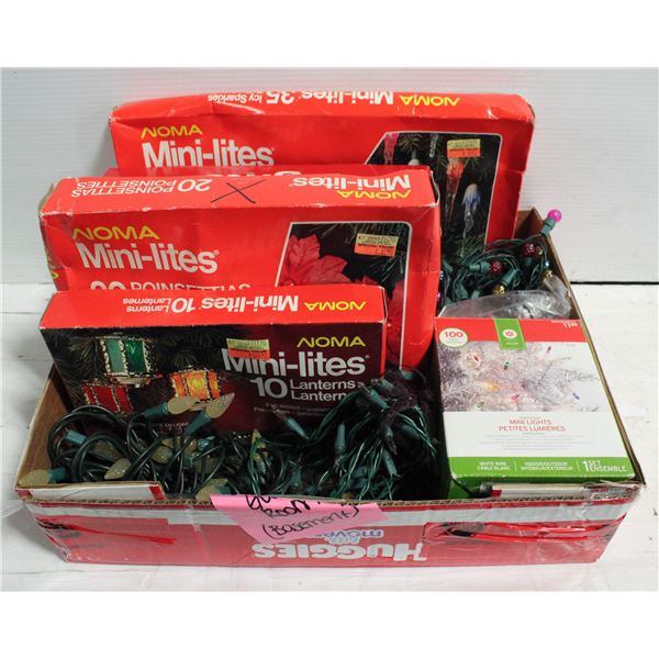 8 STRINGS ASSORTED INDOOR LIGHTS - ESTATE