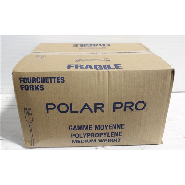 CASE OF POLAR PRO PLASTIC FORKS