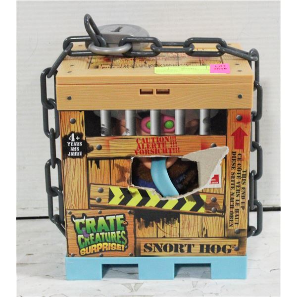 SNORT HOG CRATE CREATURE IN BOX-ESTATE