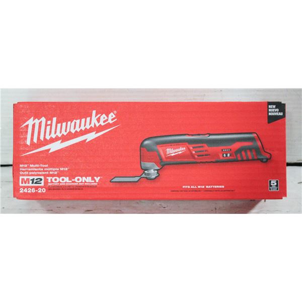 NEW MILWAUKEE M12 CORDLESS MULTI-TOOL  TOOL ONLY