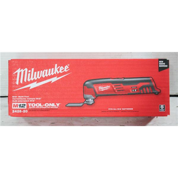 NEW MILWAUKEE M12 CORDLESS MULTI-TOOL  TOOL ONLY