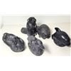 Image 2 : 5) LOT OF 5 WOLF ORIGINALS SCULPTURES INCLUDING: