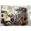 Image 1 : 13)LOT OF DOZENS OF ASSORTED LAPEL PINS, INCLUDING