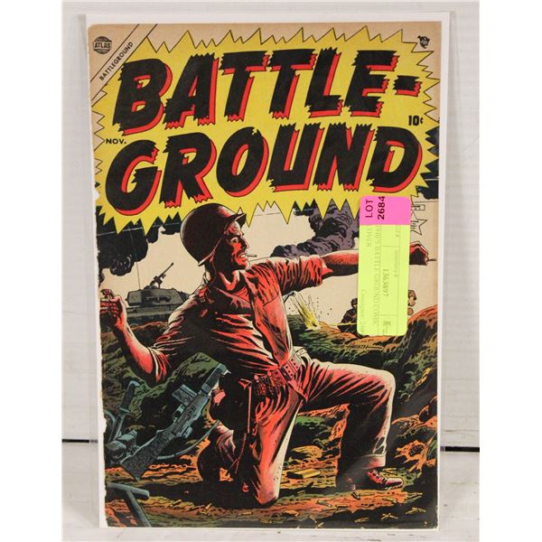 1940’S BATTLE GROUND COMIC COVER