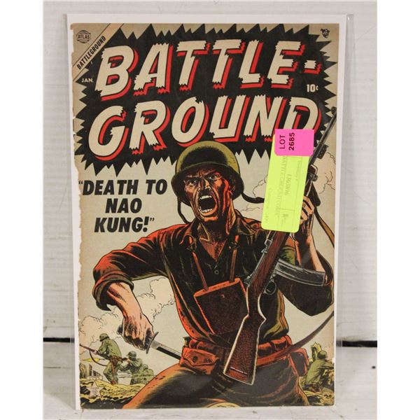 1940’S BATTLE GROUND COMIC COVER