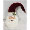 LARGE HANGABLE VELVET SANTA HEAD
