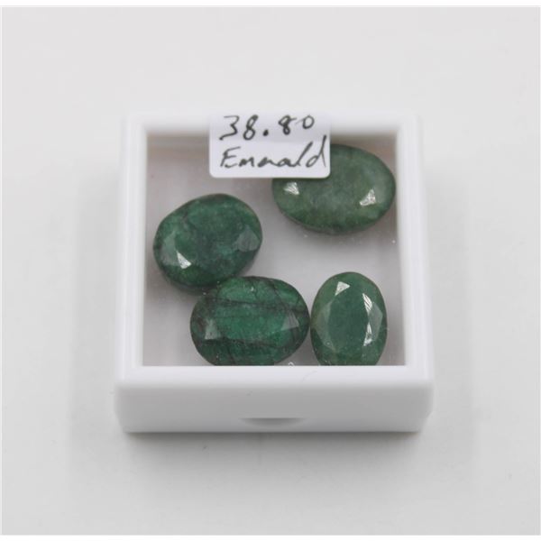 38.80 KARAT EMERALDS