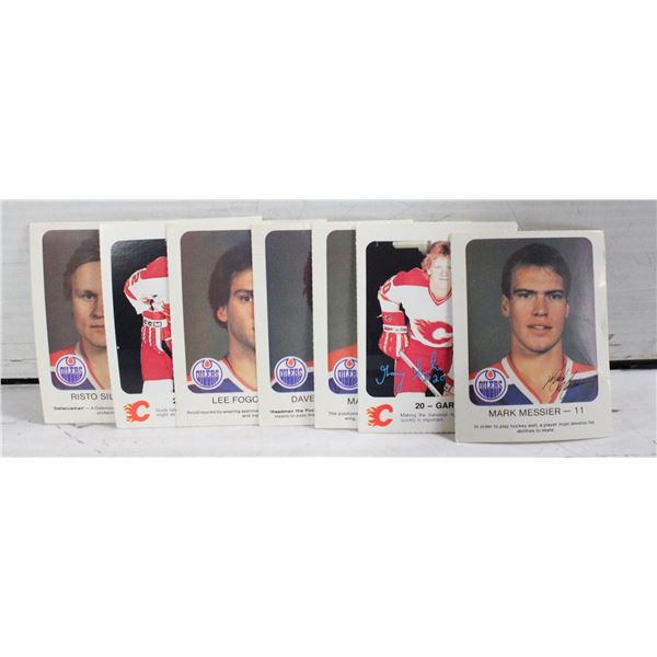 LOT OF 10 RED ROOSTER CARDS 80-81